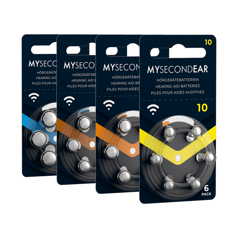 MySecondEar Hörgerätebatterien MySecondEar Hörgerätebatterien 675