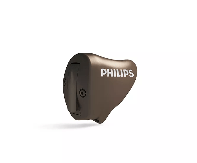 Philips Hörgerät 9000 / ITC / Dunkelbraun Philips HearLink IdO